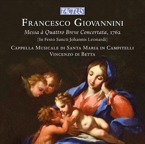 Giovannini Francesco Pasquini Be - Messa A Quattro Breve Concertata, 1 i gruppen Externt_Lager / Naxoslager hos Bengans Skivbutik AB (4186901)