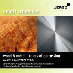 Schneider Enjott - Wood & Metal â Colors Of Percussion i gruppen Externt_Lager / Naxoslager hos Bengans Skivbutik AB (4187372)