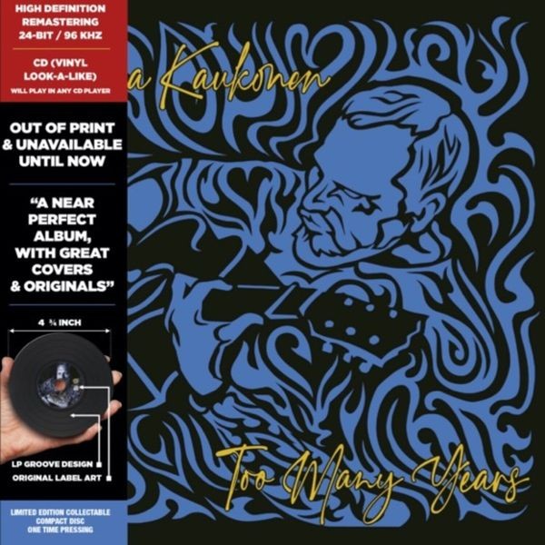 Jorma Kaukonen - Too Many Years i gruppen VINYL / Pop-Rock hos Bengans Skivbutik AB (4187535)