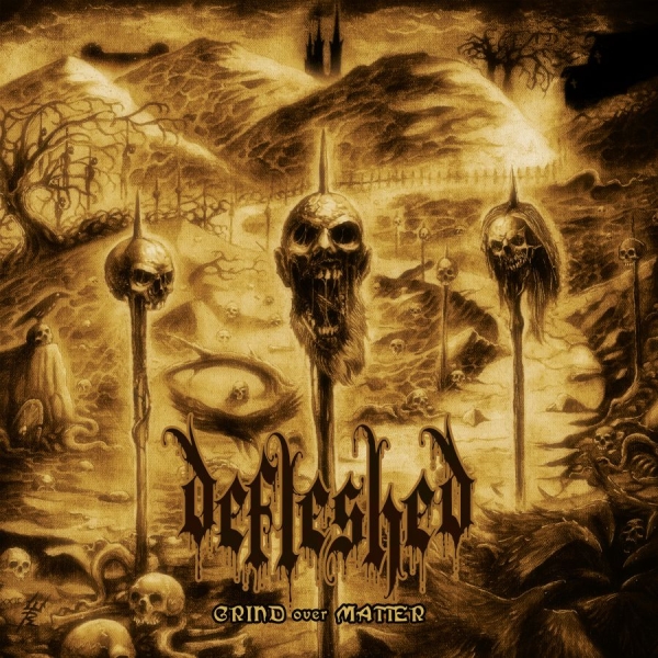 Defleshed - Grind Over Matter i gruppen CD / Toppsäljare hos Bengans Skivbutik AB (4189137)