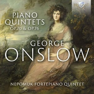 Onslow George - Piano Quintets, Op.70 & Op.76 i gruppen Externt_Lager / Naxoslager hos Bengans Skivbutik AB (4189267)