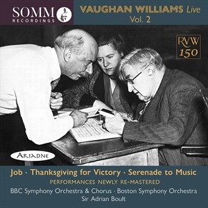 Vaughan Williams Ralph - Live, Vol. 2 i gruppen Externt_Lager / Naxoslager hos Bengans Skivbutik AB (4189282)