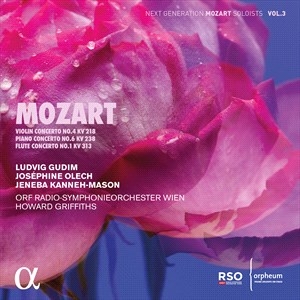 Mozart Wolfgang Amadeus - Violin Concerto No. 4, Kv 218 Pian i gruppen Externt_Lager / Naxoslager hos Bengans Skivbutik AB (4189296)