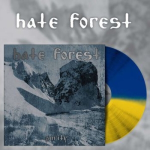 Hate Forest - Purity (Blue/Yellow Lp) i gruppen VINYL / Hårdrock hos Bengans Skivbutik AB (4189680)