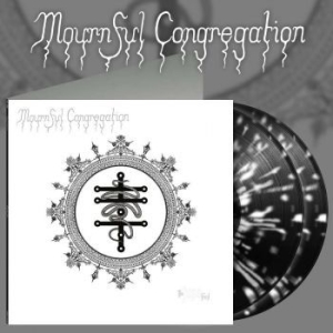 Mournful Congregation - June Frost (2 Lp Black/White Splatt i gruppen VINYL / Hårdrock/ Heavy metal hos Bengans Skivbutik AB (4189683)
