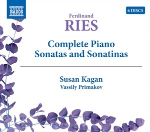 Ries Ferdinand - Complete Piano Sonatas & Sonatinas i gruppen Externt_Lager / Naxoslager hos Bengans Skivbutik AB (4189705)