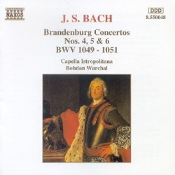 Bach Johann Sebastian - Bach:Brandenburg Ctos 4-6 i gruppen Externt_Lager / Naxoslager hos Bengans Skivbutik AB (4189777)