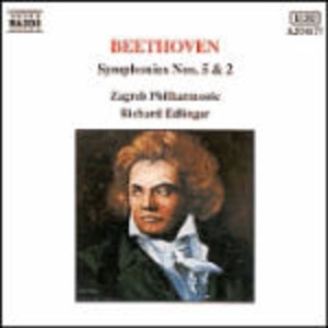 Beethoven Ludwig Van - Beethoven: Symphonies 5 & 2 i gruppen Externt_Lager / Naxoslager hos Bengans Skivbutik AB (4189778)