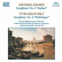Mendelssohn/Tchaikovsky - Symphony No.4, Symphony No. 6 i gruppen Externt_Lager / Naxoslager hos Bengans Skivbutik AB (4189794)