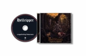 Hellripper - Coagulating Darkness i gruppen CD / Hårdrock/ Heavy metal hos Bengans Skivbutik AB (4190430)