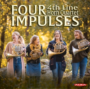 4Th Line Horn Quartet - Four Impulses i gruppen Externt_Lager / Naxoslager hos Bengans Skivbutik AB (4191504)