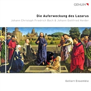 Bach Johann Christoph Friedrich - Die Auferweckung Des Lazarus i gruppen Externt_Lager / Naxoslager hos Bengans Skivbutik AB (4192120)