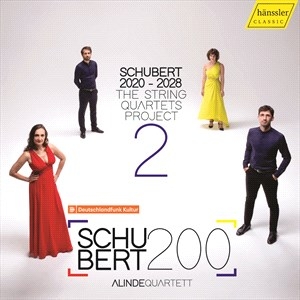 Hanke Stefan Johannes Schubert F - Schubert 2020-2028 - The String Qua i gruppen Externt_Lager / Naxoslager hos Bengans Skivbutik AB (4192139)