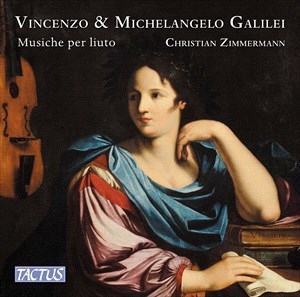 Galilei Vincenzo Galilei Michela - Music For Lute i gruppen Externt_Lager / Naxoslager hos Bengans Skivbutik AB (4192662)