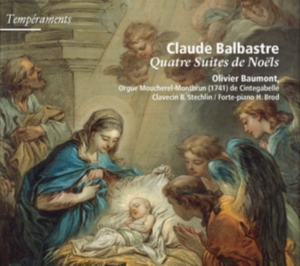 Balbastre Claude - Quatre Suites De Noels i gruppen Externt_Lager / Naxoslager hos Bengans Skivbutik AB (4192679)