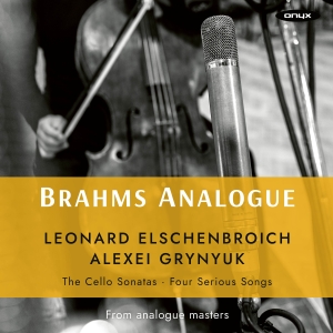Brahms Johannes - Brahms Analogue - Cello Sonatas 1&2 i gruppen Externt_Lager / Naxoslager hos Bengans Skivbutik AB (4192795)