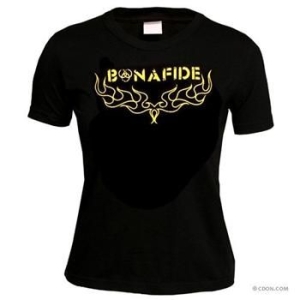 Bonafide - T/S L Girly Logo i gruppen ÖVRIGT / Merchandise hos Bengans Skivbutik AB (4192823)