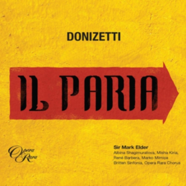 Elder Mark/Britten Sinfonia/Albin - Il Paria -Digi- i gruppen CD / Toppsäljare hos Bengans Skivbutik AB (4193085)