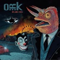 O.R.K. - Inflamed Rides (Blue) i gruppen VINYL / Toppsäljare hos Bengans Skivbutik AB (4193879)