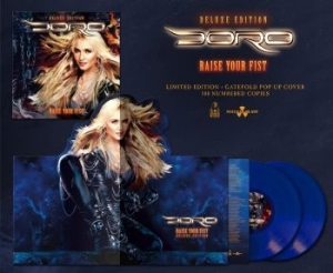 Doro - Raise Your Fist (Blue Vinyl 2Lp) i gruppen VINYL / Hårdrock hos Bengans Skivbutik AB (4194227)