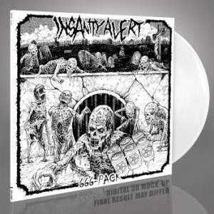 Insanity Alert - 666-Pack (White Vinyl Lp) i gruppen VINYL / Hårdrock/ Heavy metal hos Bengans Skivbutik AB (4194237)