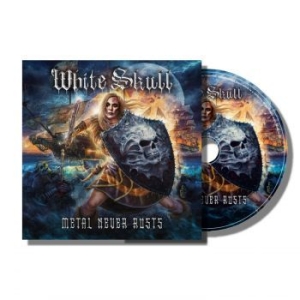 White Skull - Metal Never Rusts (Digipack) i gruppen CD / Hårdrock/ Heavy metal hos Bengans Skivbutik AB (4194243)