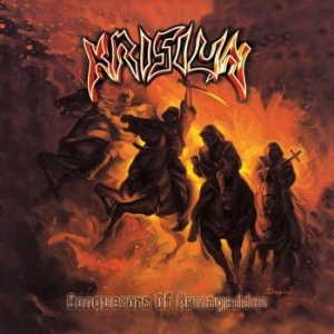 Krisiun - Conquerors Of Armageddon (Red) i gruppen VINYL / Hårdrock/ Heavy metal hos Bengans Skivbutik AB (4196404)
