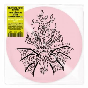 Tropical Fuck Storm & King Gizzard - Satanic Slumber Party (Ltd Pink Sil i gruppen VINYL / Pop-Rock hos Bengans Skivbutik AB (4196798)