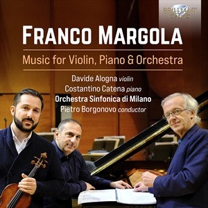 Margola Franco - Music For Violin, Piano & Orchestra i gruppen Externt_Lager / Naxoslager hos Bengans Skivbutik AB (4196862)