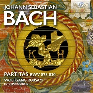 Bach Johann Sebastian - Partitas, Bwv 825-830 i gruppen Externt_Lager / Naxoslager hos Bengans Skivbutik AB (4196905)