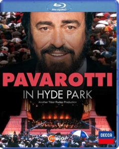 Various - Pavarotti In Hyde Park (Bluray) i gruppen MUSIK / Musik Blu-Ray / Klassiskt hos Bengans Skivbutik AB (4197043)
