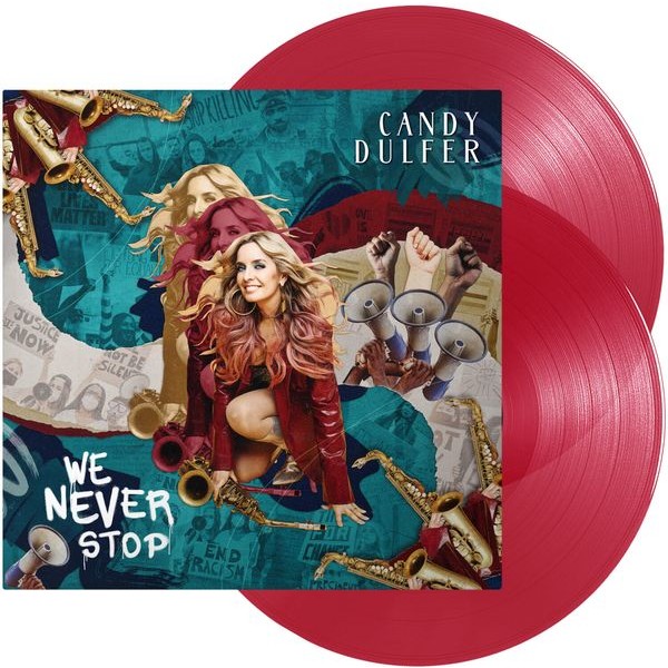 Candy Dulfer - We Never Stop i gruppen VINYL / Pop hos Bengans Skivbutik AB (4198713)