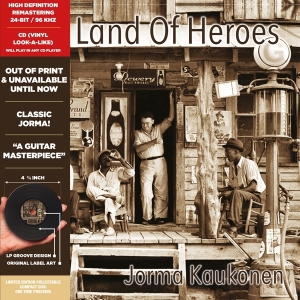 Kaukonen Jorma - Land Of Heroes i gruppen CD / Pop-Rock hos Bengans Skivbutik AB (4199157)