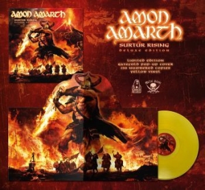 Amon Amarth - Surtur Rising (Yellow Vinyl Lp) i gruppen VINYL / Hårdrock/ Heavy metal hos Bengans Skivbutik AB (4199315)