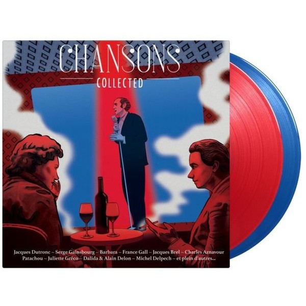 V/A - Chansons Collected (Ltd. Red & Blue Viny i gruppen VINYL / Övrigt hos Bengans Skivbutik AB (4199406)