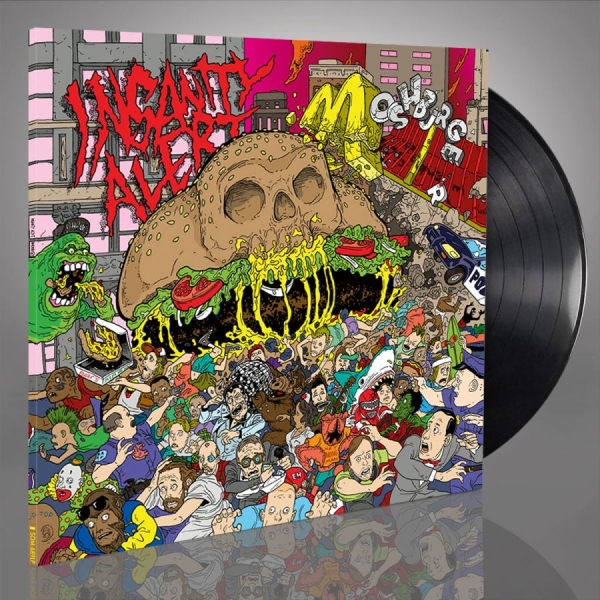 Insanity Alert - Moshburger (Vinyl Lp) i gruppen VINYL / Hårdrock hos Bengans Skivbutik AB (4199948)