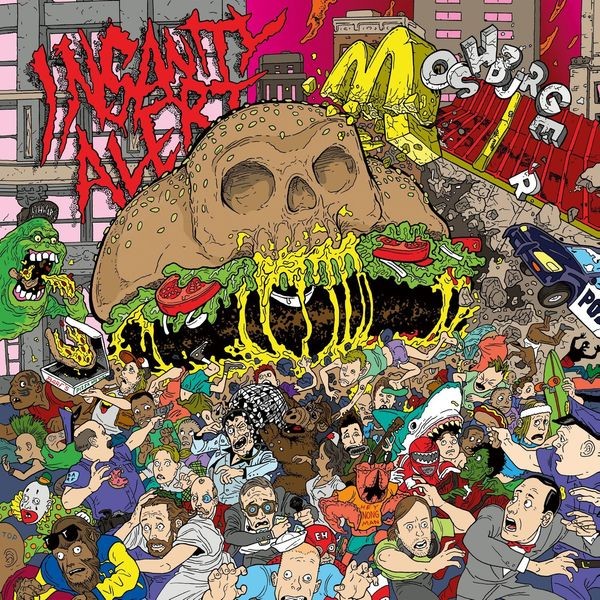 Insanity Alert - Moshburger (Digipack) i gruppen CD / Hårdrock/ Heavy metal hos Bengans Skivbutik AB (4199951)