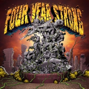 Four Year Strong - Enemy Of The World (Brown & Gold) i gruppen VINYL / Pop-Rock hos Bengans Skivbutik AB (4200035)