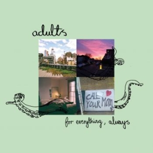 Adults - For Everything, Always i gruppen VINYL / Rock hos Bengans Skivbutik AB (4200321)