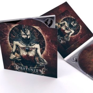 Destinity - Resolve In Crimson (Digipack) i gruppen CD / Hårdrock/ Heavy metal hos Bengans Skivbutik AB (4201467)