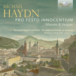 Haydn Johann Michael - Pro Festo Innocentium Masses & Vesp i gruppen Externt_Lager / Naxoslager hos Bengans Skivbutik AB (4201492)