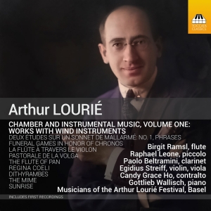 Lourié Arthur - Chamber And Instrumental Music, Vol i gruppen Externt_Lager / Naxoslager hos Bengans Skivbutik AB (4201496)