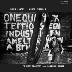 Dickie Landry - 4 Cuts Placed In ''a First Quarter' i gruppen VINYL / Jazz/Blues hos Bengans Skivbutik AB (4202294)