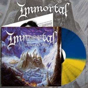 Immortal - At The Heart Of Winter (Blue/Yellow i gruppen VINYL / Hårdrock hos Bengans Skivbutik AB (4202298)