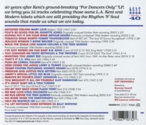 For Dancers Forty - Various Artists i gruppen CD / Pop-Rock,RnB-Soul hos Bengans Skivbutik AB (4204851)