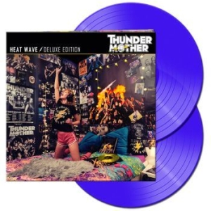 Thundermother - Heat Wave (2 Lp Blue Vinyl) i gruppen VINYL / Hårdrock hos Bengans Skivbutik AB (4204949)