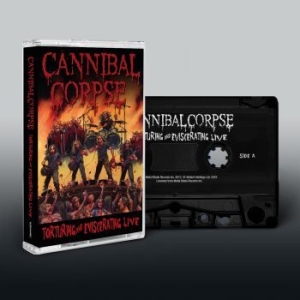 Cannibal Corpse - Torturing And Eviscerating Live (Mc i gruppen Hårdrock/ Heavy metal hos Bengans Skivbutik AB (4204959)