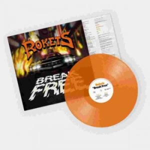 Rokets - Break Free Lp (Transparent Orange V i gruppen VINYL / Rock hos Bengans Skivbutik AB (4205018)