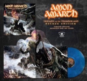 Amon Amarth - Twilight Of The Thunder God (Marble i gruppen VINYL / Hårdrock/ Heavy metal hos Bengans Skivbutik AB (4205069)