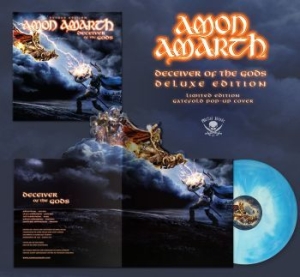 Amon Amarth - Deceiver Of The Gods (Blue Marbled i gruppen VINYL / Hårdrock/ Heavy metal hos Bengans Skivbutik AB (4205071)
